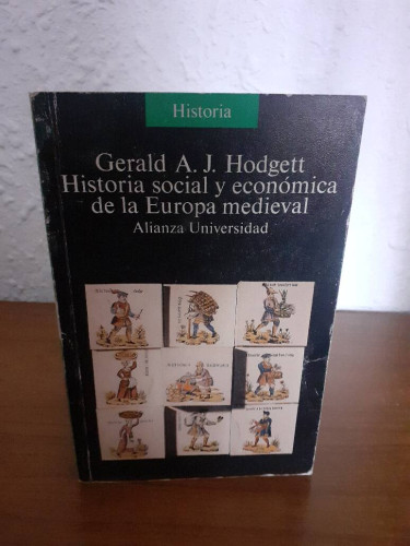 Portada del libro de HISTORIA SOCIAL Y ECONOMICA DE LA EUROPA MEDIEVAL