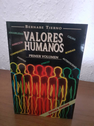 Portada del libro de VALORES HUMANOS PRIMER VOLUMEN