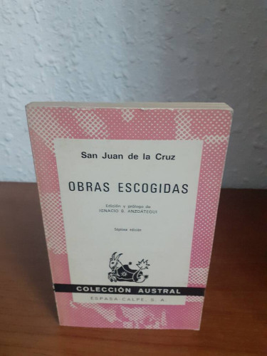 Portada del libro de OBRAS ESCOGIDAS