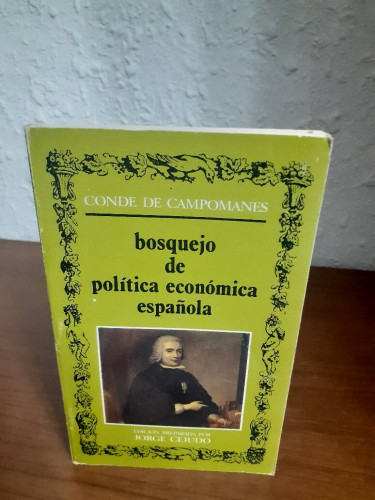 Portada del libro de BOSQUEJO DE POLITICA ECONOMICA ESPAÑOLA