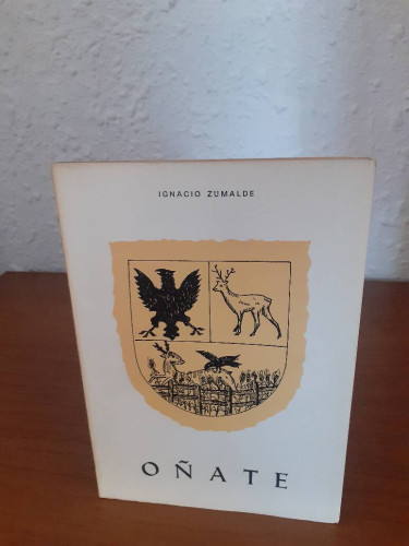 Portada del libro de OÑATE