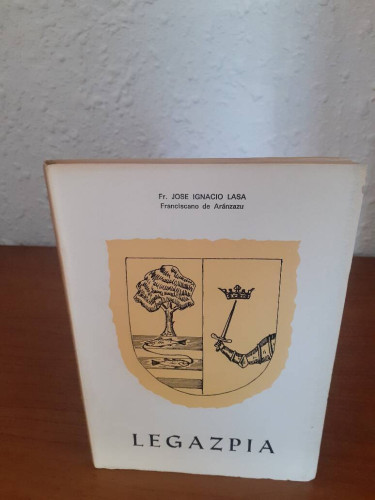 Portada del libro de LEGAZPIA