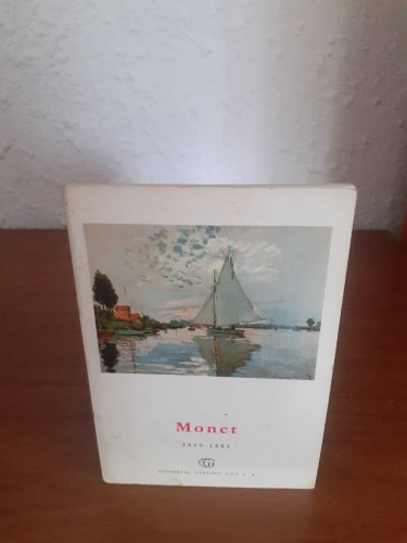 Portada del libro de MONET 1840 1883