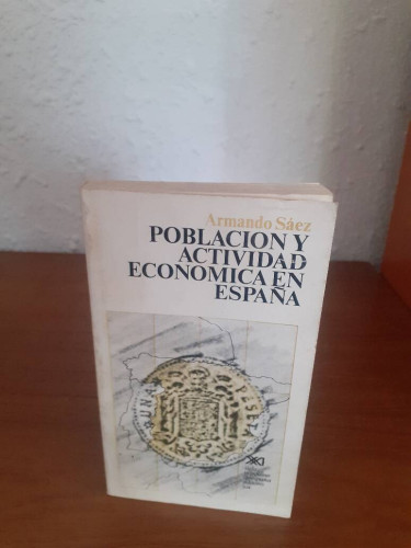 Portada del libro de POBLACION Y ACTIVIDAD ECONOMICA EN ESPAÑA