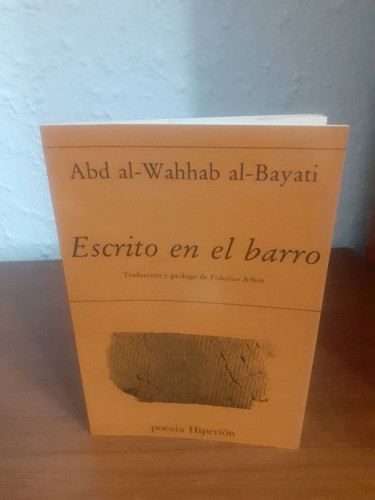 Portada del libro de ESCRITO EN EL BARRO