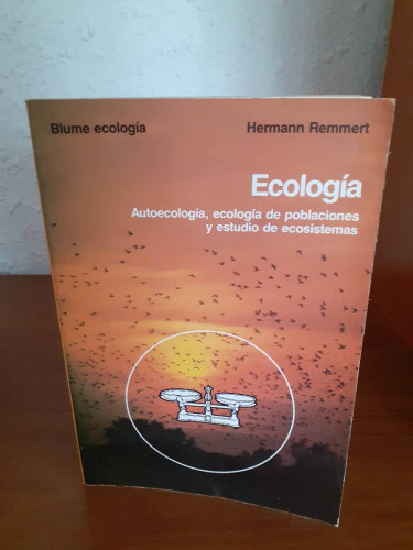 Portada del libro de ECOLOGIA AUTOECOLOGIA ECOLOGIA DE POBLACIONES Y ESTUDIO DE ECOSISTEMAS