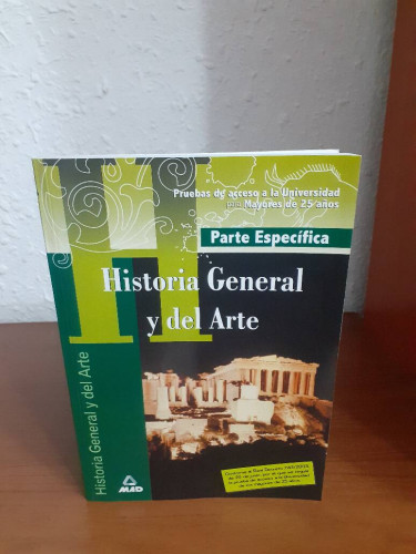 Portada del libro de HISTORIA GENERAL Y DEL ARTE PARTE ESPECIFICA