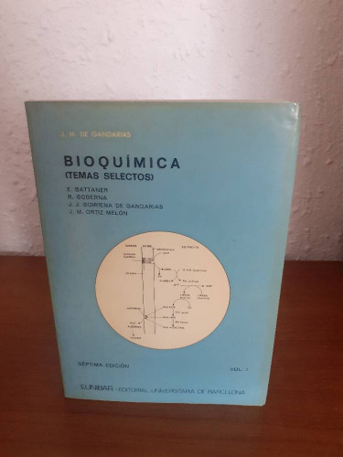 Portada del libro de BIOQUIMICA TEMAS SELECTOS