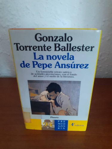 Portada del libro de NOVELA DE PEPE ANSUREZ, LA