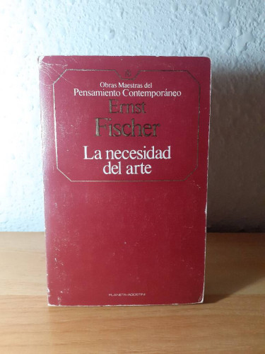 Portada del libro de NECESIDAD DEL ARTE, LA