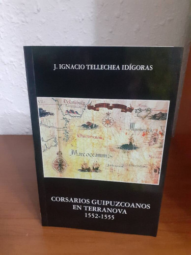 Portada del libro de CORSARIOS GUIPUZCOANOS EN TERRANOVA 1552-1555