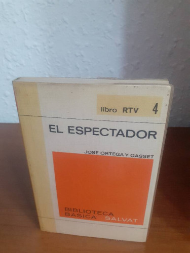 Portada del libro de ESPECTADOR, EL