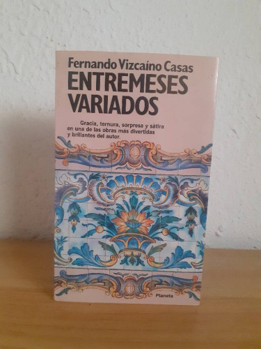 Portada del libro de ENTREMESES VARIADOS