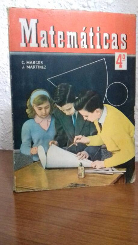 Portada del libro de MATEMATICAS 4 CURSO