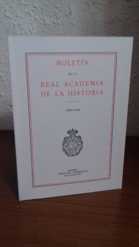 Portada del libro de BOLETIN DE LA REAL ACADEMIA DE LA HISTORIA TOMO CCXII CUADERNO II