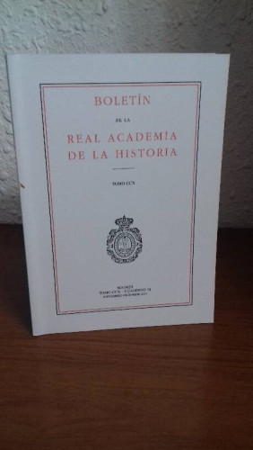 Portada del libro de BOLETIN DE LA REAL ACADEMIA DE LA HISTORIA TOMO CCXI CUADERNO III