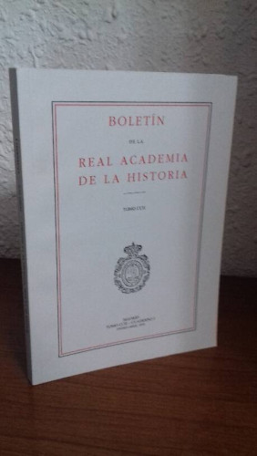 Portada del libro de BOLETIN DE LA REAL ACADEMIA DE LA HISTORIA TOMO CCII CUADERNO I