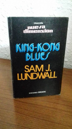 Portada del libro de KING KONG BLUES