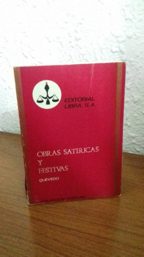 Portada del libro de OBRAS SATIRICAS Y FESTIVAS