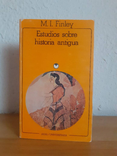 Portada del libro de ESTUDIOS SOBRE HISTORIA ANTIGUA