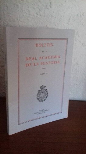 Portada del libro de BOLETIN DE LA REAL ACADEMIA DE LA HISTORIA TOMO CCX CUADERNO I