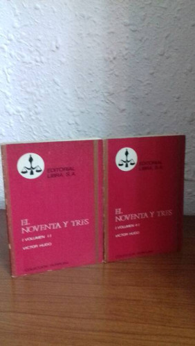 Portada del libro de NOVENTA Y TRES, EL // 2 TOMOS