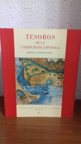 Portada del libro de TESOROS DE LA CARTOGRAFIA ESPAÑOLA