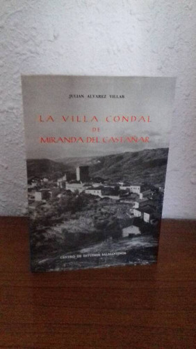 Portada del libro de VILLA CONDAL DE MIRANDA DEL CASTAÑAR, LA