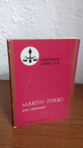 Portada del libro de MARTIN FIERRO