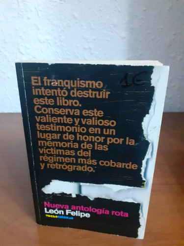 Portada del libro de NUEVA ANTOLOGIA ROTA