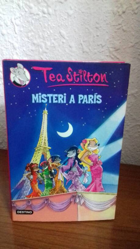 Portada del libro de MISTERI A PARIS