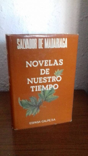 Portada del libro de NOVELAS DE NUESTRO TIEMPO