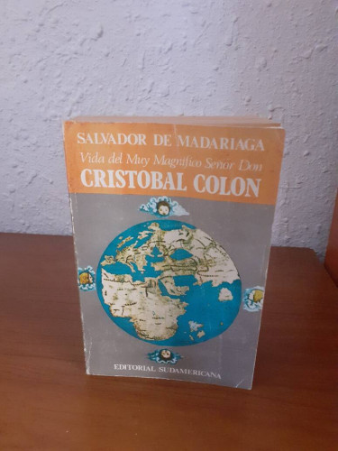 Portada del libro de VIDA DEL MUY MAGNIFICO SEÑOR DON CRISTOBAL COLON