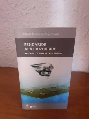 Portada del libro de SENDABIDE ALA IRUZURBIDE MEDIKUNTZA ALTERNATIBOA PROBAN