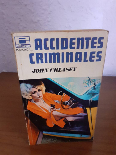 Portada del libro de ACCIDENTES CRIMINALES