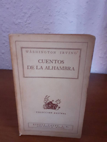 Portada del libro de CUENTOS DE LA ALHAMBRA