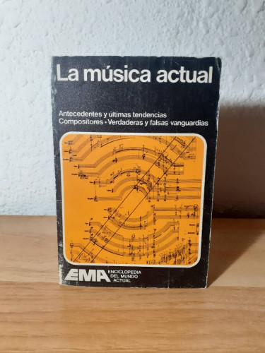 Portada del libro de MUSICA ACTUAL, LA