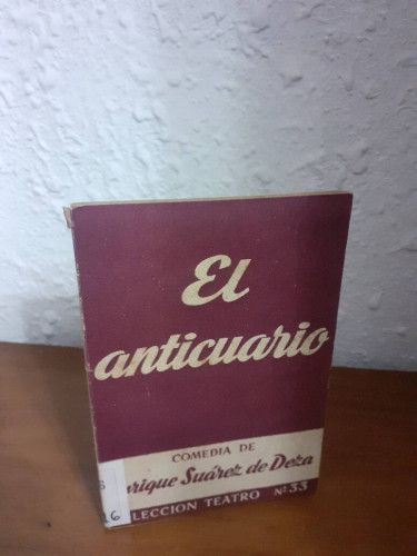 Portada del libro de ANTICUARIO, EL