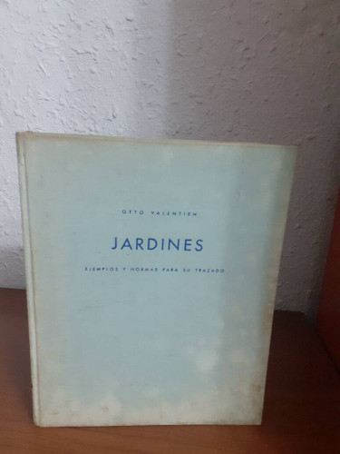 Portada del libro de JARDINES EJEMPLOS Y NORMAS PARA SU TRAZADO