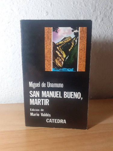 Portada del libro de SAN MANUEL BUENO Y MARTIR