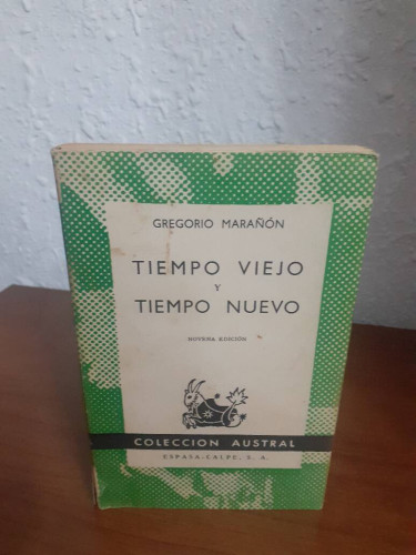 Portada del libro de TIEMPO VIEJO Y TIEMPO NUEVO