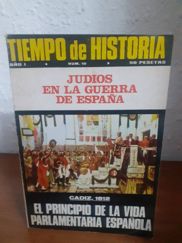 Portada del libro de TIEMPO DE HISTORIA AÑO I NUM 10 SEPTIEMBRE 1975