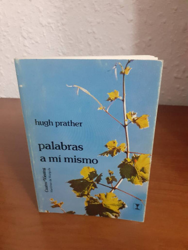 Portada del libro de PALABRAS A MI MISMO