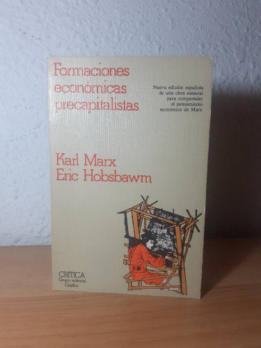 Portada del libro de FORMACIONES ECONOMICAS PRECAPITALISTAS