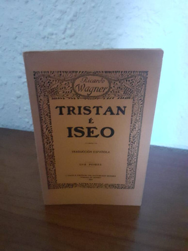 Portada del libro de TRISTAN E ISEO