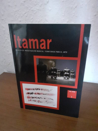 Portada del libro de ITAMAR REVISTA DE INVESTIGACION MUSICAL TERRITORIOS PARA EL ARTE Nº 1