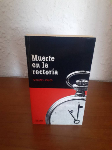 Portada del libro de MUERTE EN LA RECTORIA