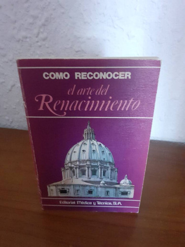 Portada del libro de COMO RECONOCER EL ARTE DEL RENACIMIENTO