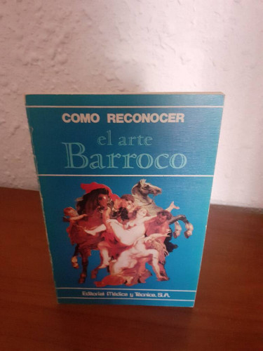 Portada del libro de COMO RECONOCER EL ARTE BARROCO