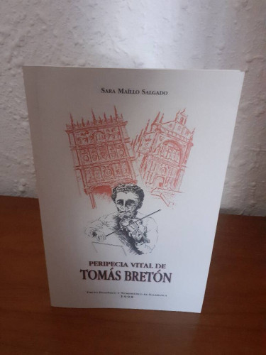 Portada del libro de PERIPECIA VITAL DE TOMAS BRETON